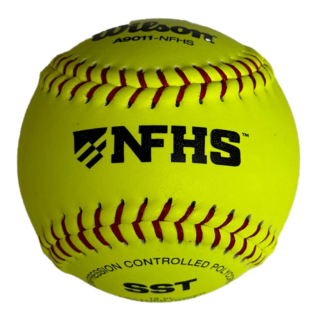 Wilson NFHS Polycore Fastpitch Softball 12 Inch (dozen): WTA9011-NFHS Balls Wilson Sporting Goods 