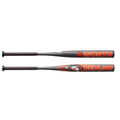 2024 Worth Bedlam Phil Matte XL 1-Piece 12.75 Inch USSSA Slowpitch Softball Bat: WSU4PMB1L Bats Worth 