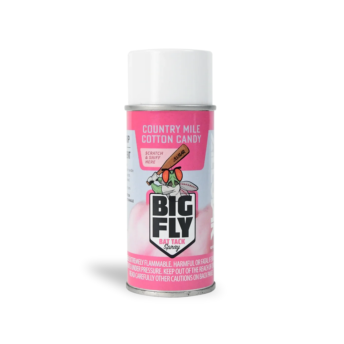 All Star Big Fly™ Bat Tack Spray: BFSP1 Equipment Pow'r Tac Country Mile Cotton Candy 