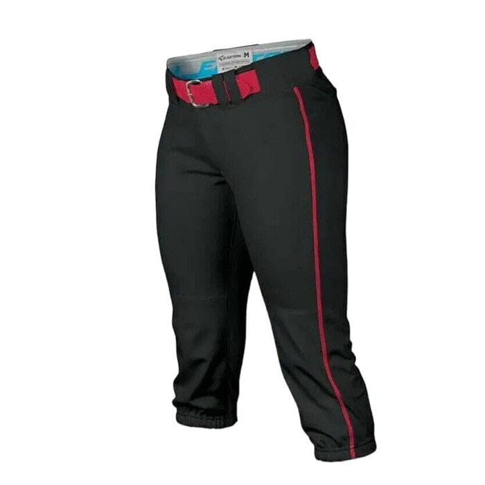 Easton Women's Piped Pro Pants: A164148 Apparel Easton Small Black-Red 