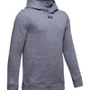 Under Armour Youth UA Hustle Fleece Hoodie: 1300129 Apparel Under Armour Small Gray 