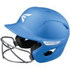 Easton Ghost Solid Matte Fastpitch Softball Batting Helmet With Mask M-L: A168553 Equipment Easton Columbia Blue Medium-Large 
