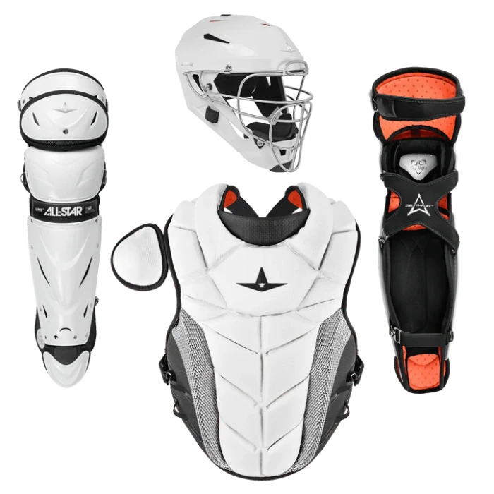 All-Star PHX™ Fastpitch Catching Kit- WH/BK - Paige Halstead Inspired: PHX Equipment All-Star 