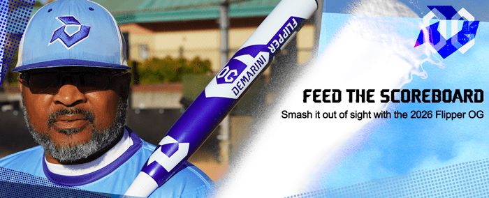 2026 DeMarini Flipper OG USA (ASA) Slowpitch Softball Bat: WBD2613010 Bats DeMarini 