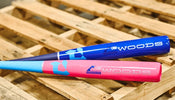 DeMarini The Woods™ Pink Wood Composite (-3) BBCOR Baseball Bat: WBD2640010 Bats DeMarini 
