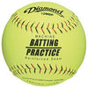 Diamond Softball 12″ Leather Yellow with Kevlar® Seams Training & Field Diamond 