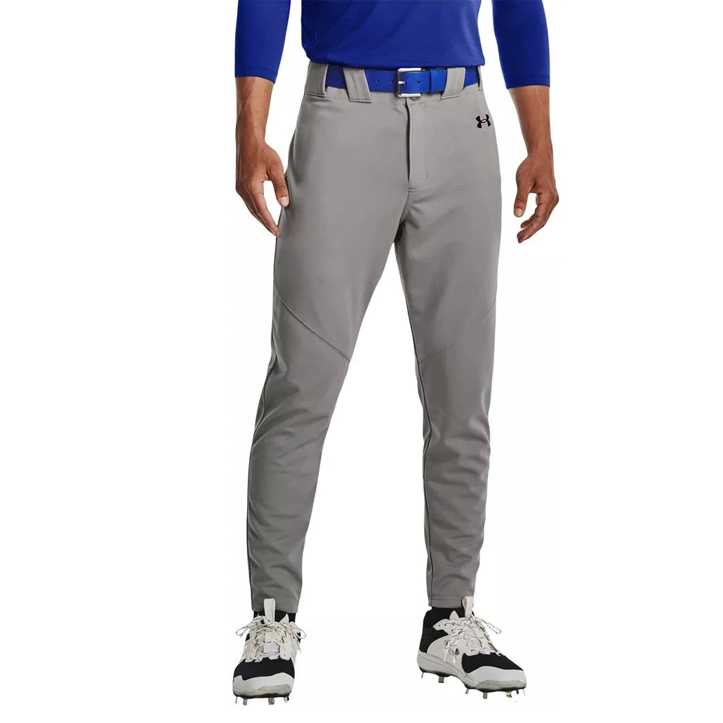 Under Armour Men's Utility Baseball Pants: 1374374 Apparel Under Armour Gray XX-Large 