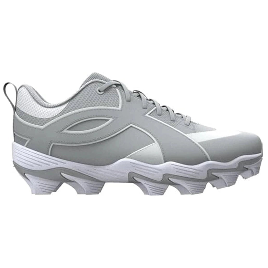 Under Armour Leadoff Icon Low RM Jr. Baseball Cleats: 6010143 Footwear Under Armour 1 Gray 