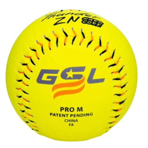 Gsl Softball Rings Dudley Thunder HARD CORE Slowpitch Softball 12” GSL Stamped – One Doze