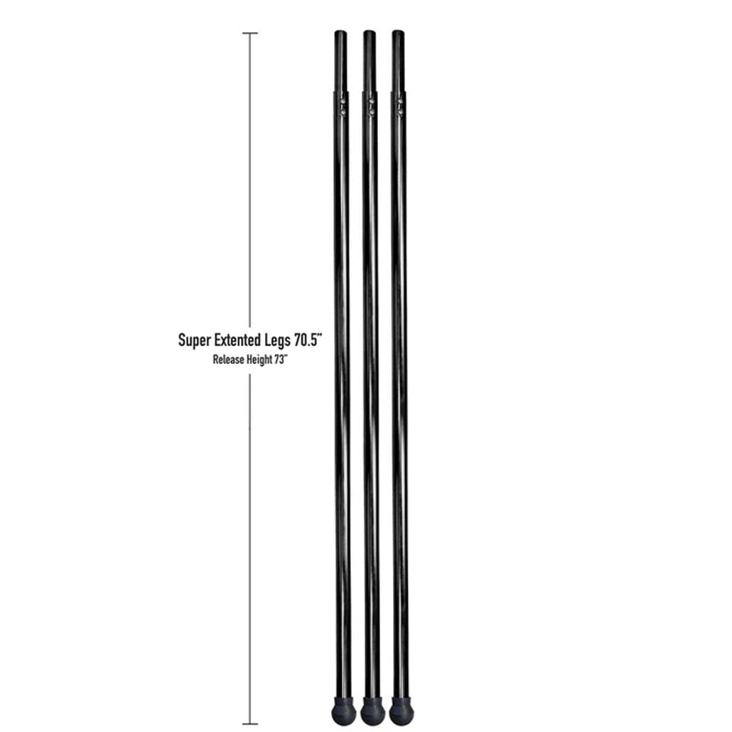 Hack Attack Junior Baseball Super Extended Legs, 70.5”, Set of 3 Training & Field Hack Attack 