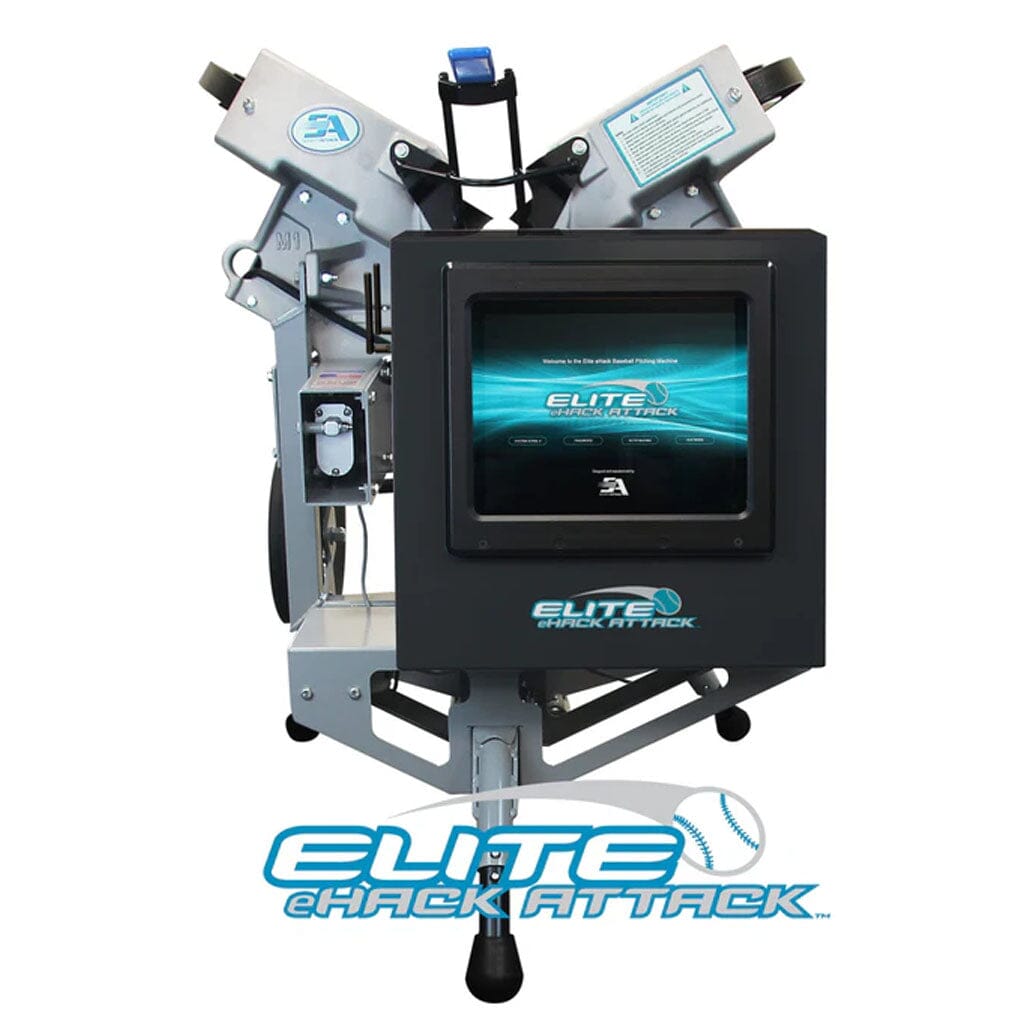 Hack Attack Elite eHack Attack Softball Pitching Machine Training & Field Hack Attack 