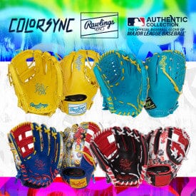 Rawlings ColorSync 9.0 Series 12.25" Baseball Glove: PROR207-6BP Equipment Rawlings 