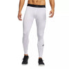 Adidas Men's Black Techfit Long Leggings Apparel Adidas Small White 