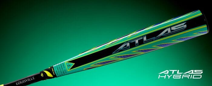 2026 Louisville Slugger Atlas Hybrid (Green) -3 BBCOR 2 5/8" Adult Baseball Bat: WBL4231010 Bats Louisville Slugger 