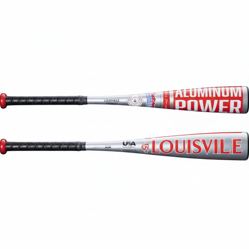 Louisville Slugger "Backyard Baseball" Aluminum Power USA (-10) Youth Baseball Bat 2 5/8": WBL4174010 Bats Louisville Slugger 