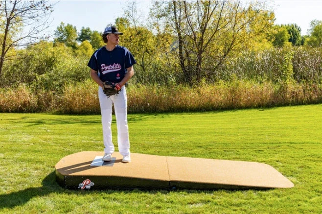 Portolite Oversized Two-Piece Practice Mound: TPM1175 Training & Field Portolite Tan 