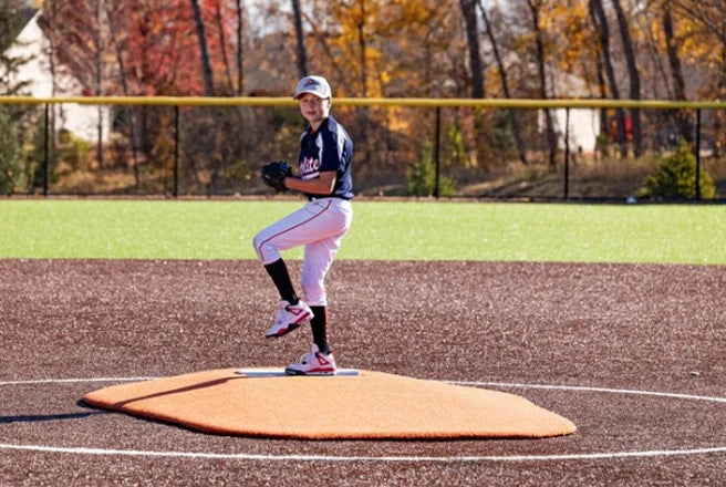 Portolite 6" Oversized One-Piece Youth Game Mound: 6125 Training & Field Portolite Tan 