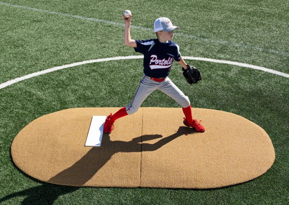Portolite 6 Inch High Youth Baseball 2-Piece Game Mound: TPM6107 Training & Field Portolite 
