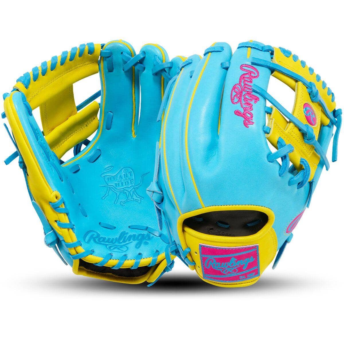Rawlings Heart of the Hide Spring Break 11.5" Baseball Glove: PROR204-2CBYBE Equipment Rawlings 