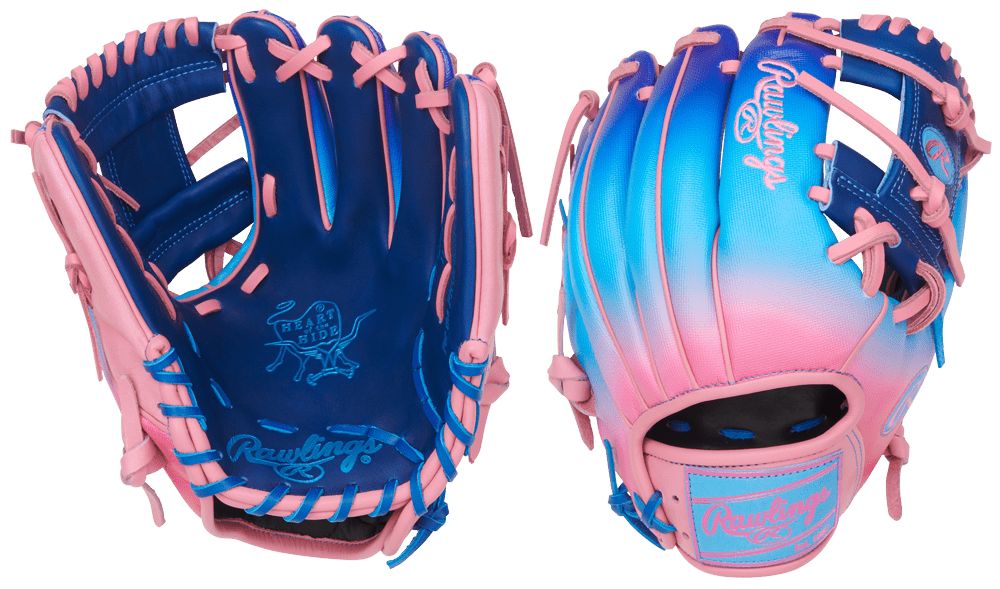 ☆【MLB】☆WOMEN'S HEART BASEBALL NECK LIGHTWEIGHT PADDIN.G 2026 Rawlings Heart-of-the-Hide Fun Burst Series 11.5 Inch