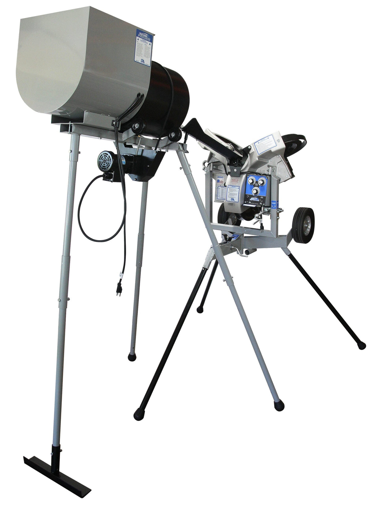 Hack Attack Team Baseball Feeder - With Wireless Remote Training &amp; Field Hack Attack 
