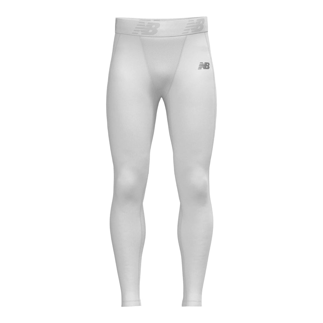New Balance Men's Compression Tights: TMMP768 Apparel New Balance XX-Large White 