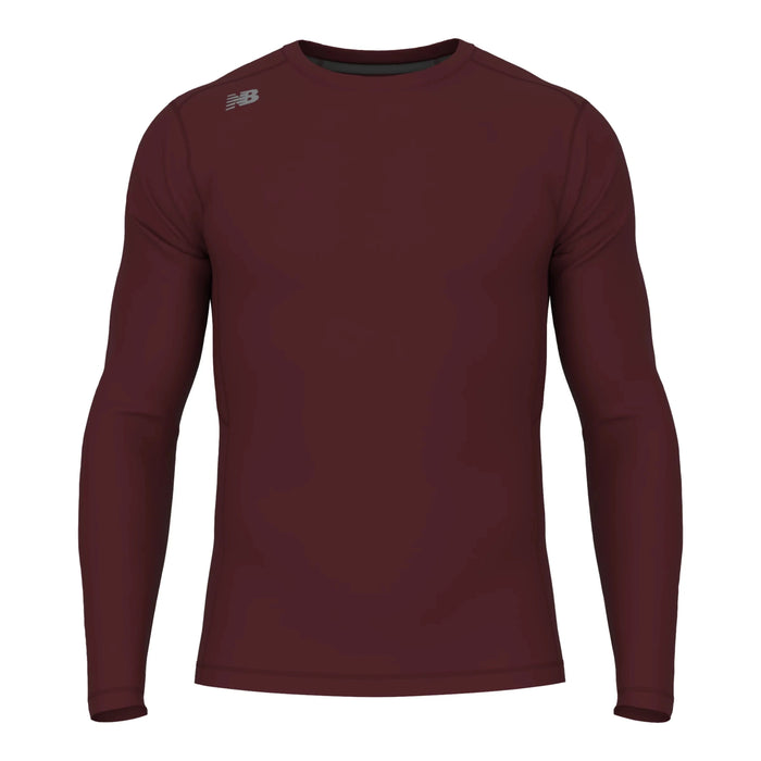 New Balance Pace Long Sleeve Top: TMMT769 Apparel New Balance Large Red 