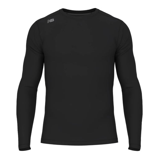 New Balance Pace Long Sleeve Top: TMMT769 Apparel New Balance Medium Black 