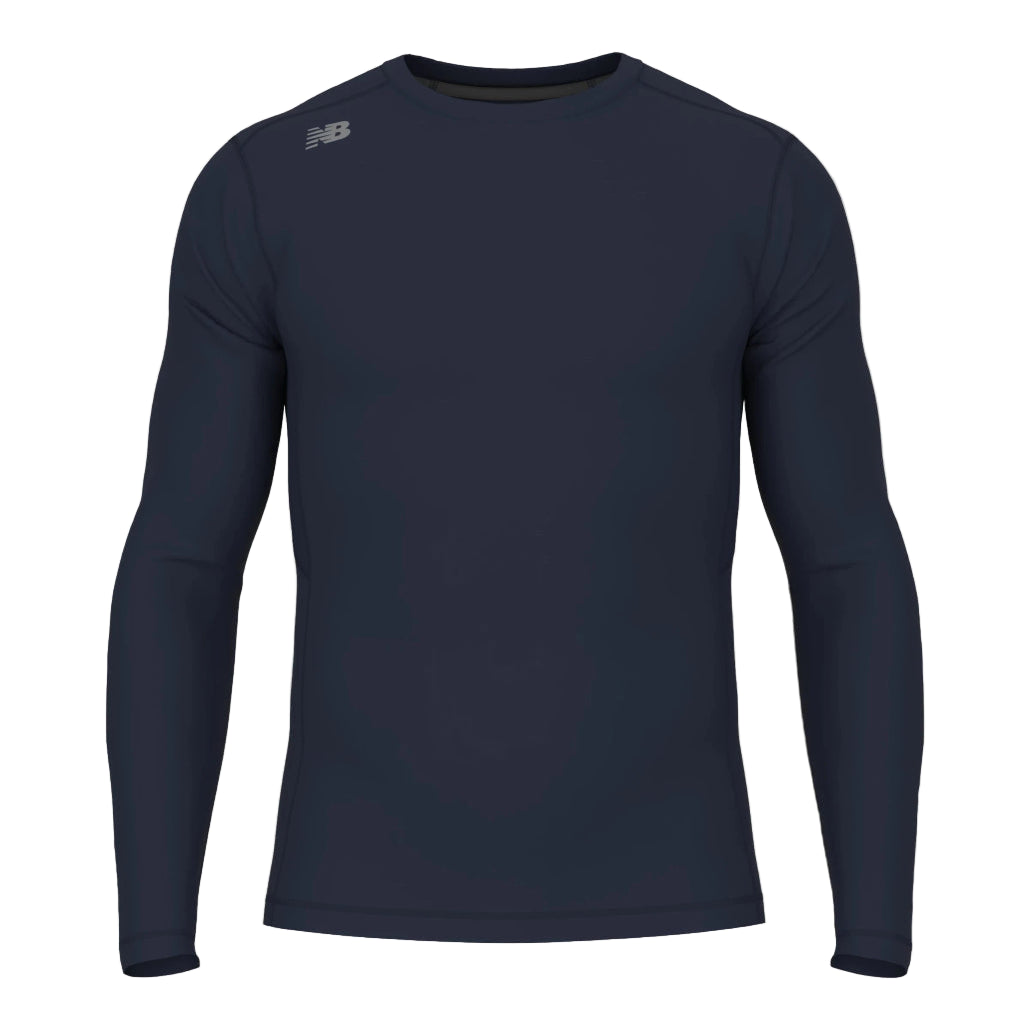 New Balance Pace Long Sleeve Top: TMMT769 Apparel New Balance Large Navy 