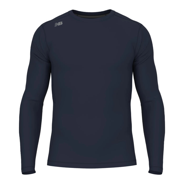 New Balance Pace Long Sleeve Top: TMMT769 Apparel New Balance Large Navy 
