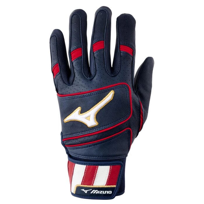 Mizuno Pro Select Adult Baseball Batting Gloves: 330440 Equipment Mizuno Small Black 