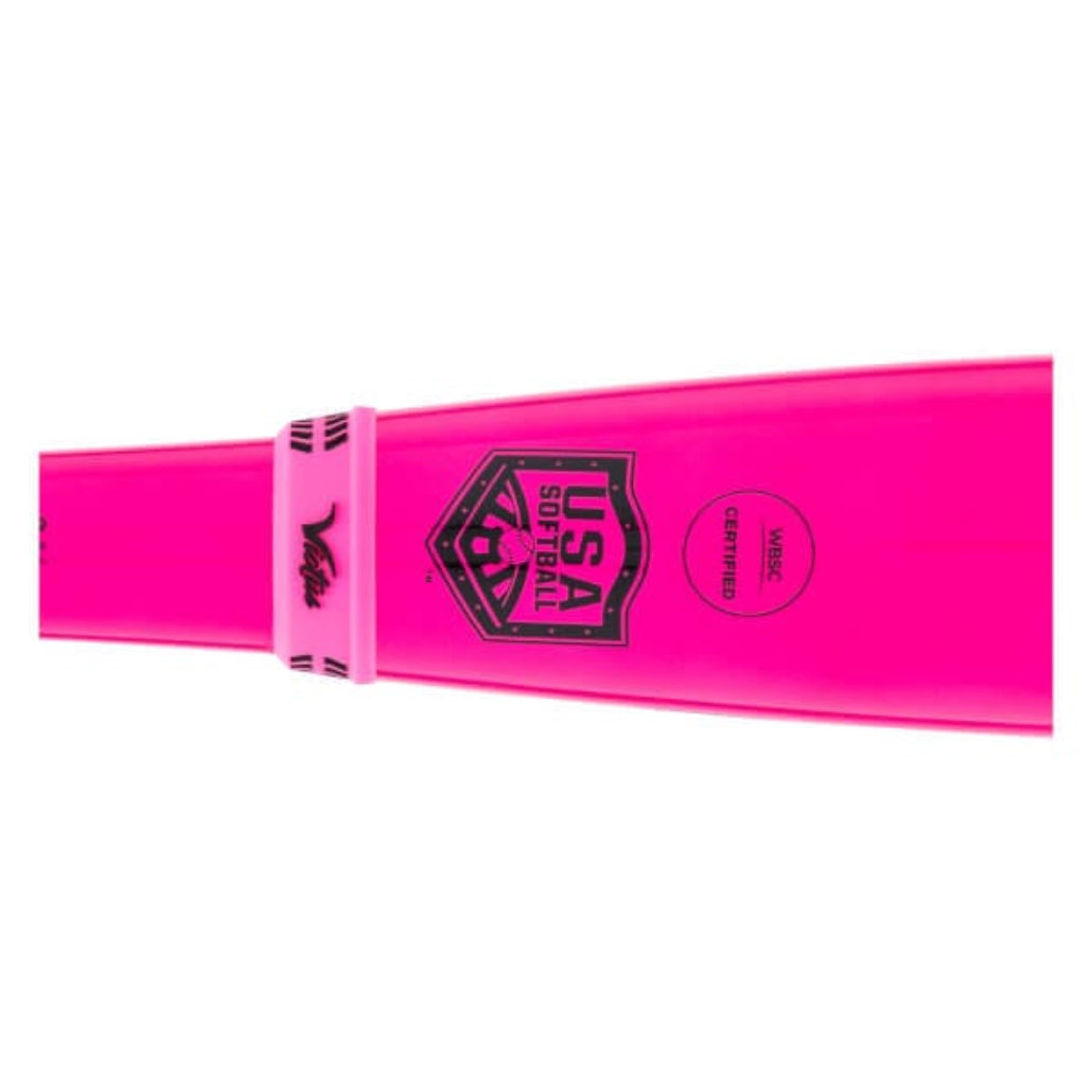 2025 Victus Vibe Neon Pink Pencil 2-Piece End-Loaded USA (ASA) Slowpitch Softball Bat: VSPNP2BA Bats Victus 
