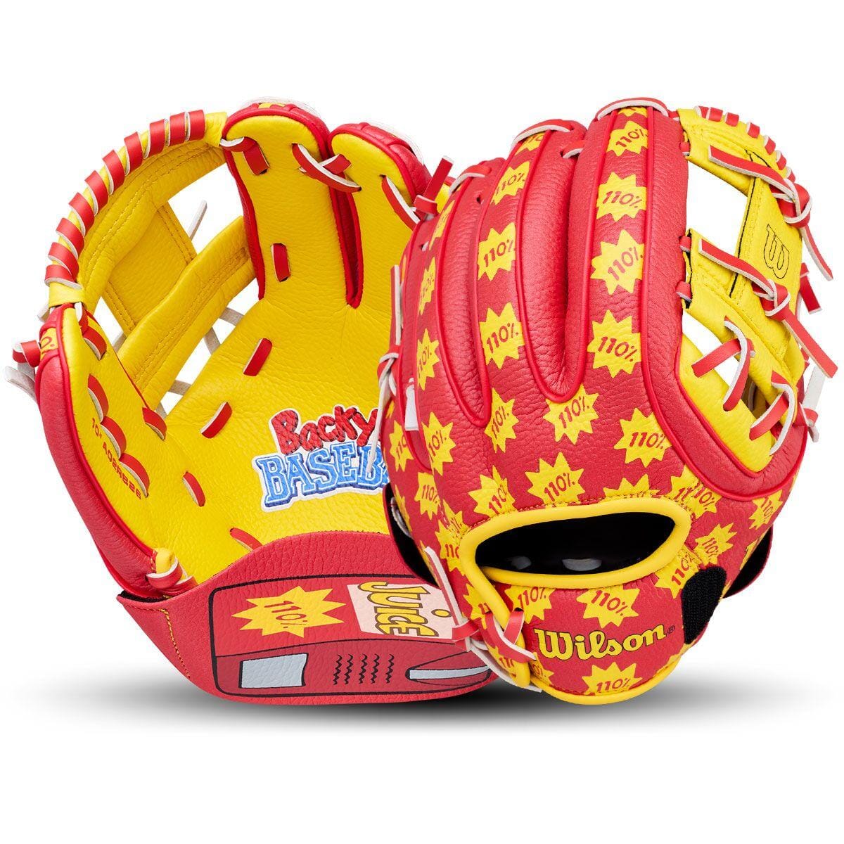 2026 Wilson "Backyard Baseball" A200 Juicebox 10" Youth Baseball Glove: WBW10419910 Equipment Wilson Sporting Goods 