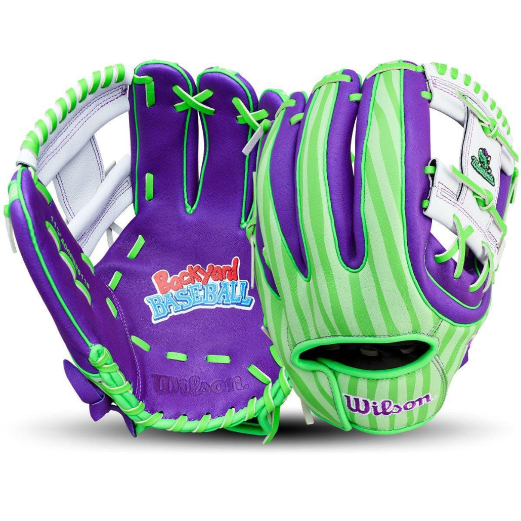 2026 Wilson "Backyard Baseball" A450 11.5" Melonheads Youth Baseball Glove: WBW104213115 Equipment Louisville Slugger 