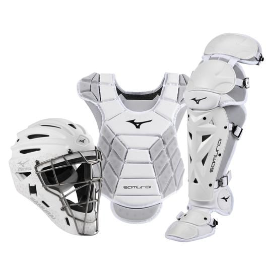 Mizuno Samurai Women's Boxed Softball Catcher's Set (14-15"): 380421 Equipment Mizuno Black-Gray 
