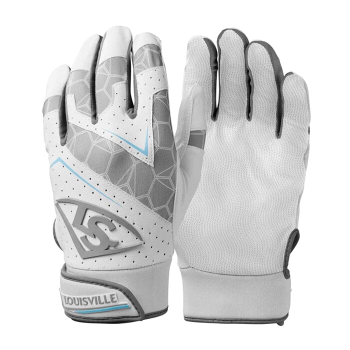 Louisville Slugger Genuine V2 Batting Gloves: WB573070 Equipment Louisville Slugger Adult Small Purple 
