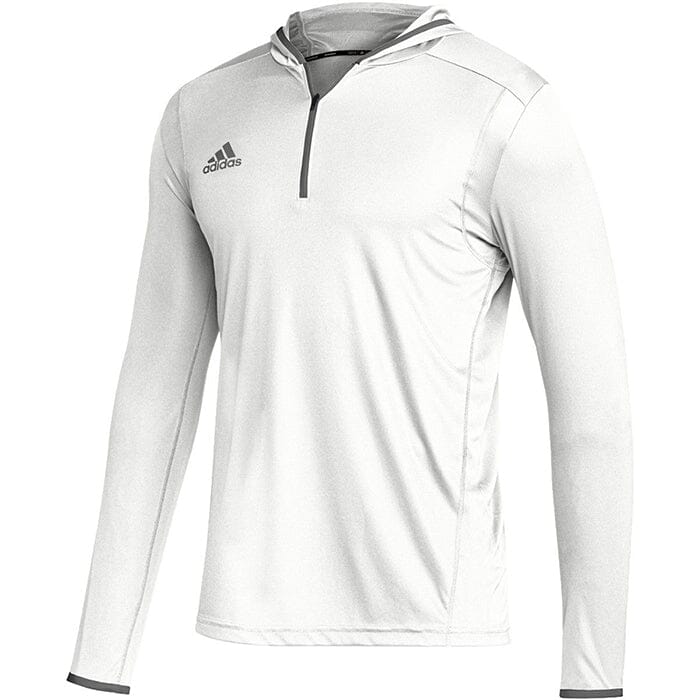 Adidas Team Issue Hooded Long Sleeve T-Shirt: HG49 Apparel Adidas Small Black 