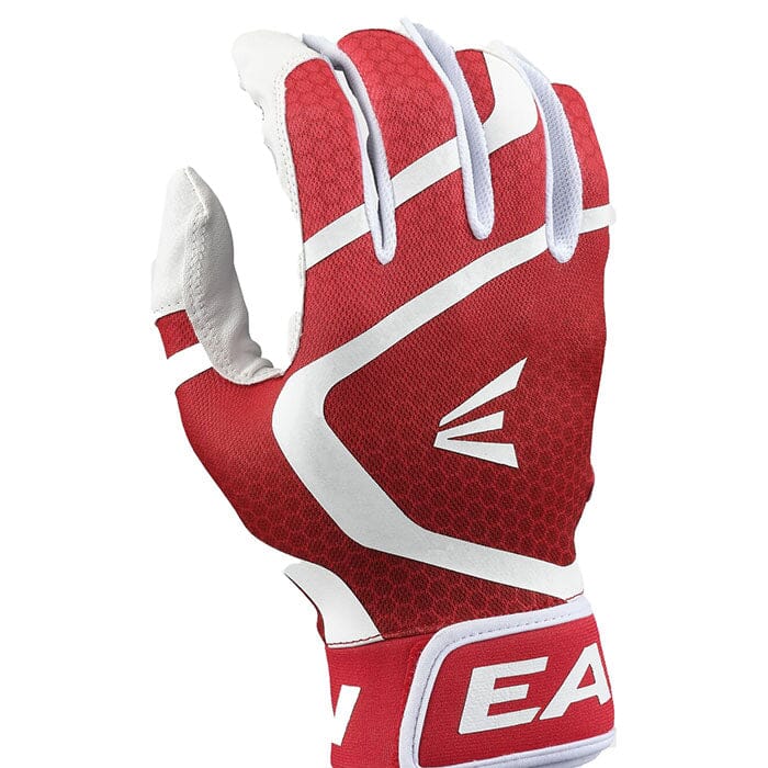 Easton MAV GT Youth Batting Gloves: MAVGTY Equipment Easton Small White/Red 