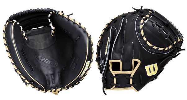 2026 Wilson A2000® Classics Series 1734 34” Catcher’s Mitt: WBW10412834 Equipment Wilson Sporting Goods Wear on Left 