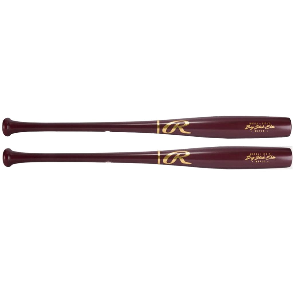 Rawlings Big Stick I13T Torpedo Maple Wood Baseball Bat (Wine): RBSM6 Bats Rawlings 