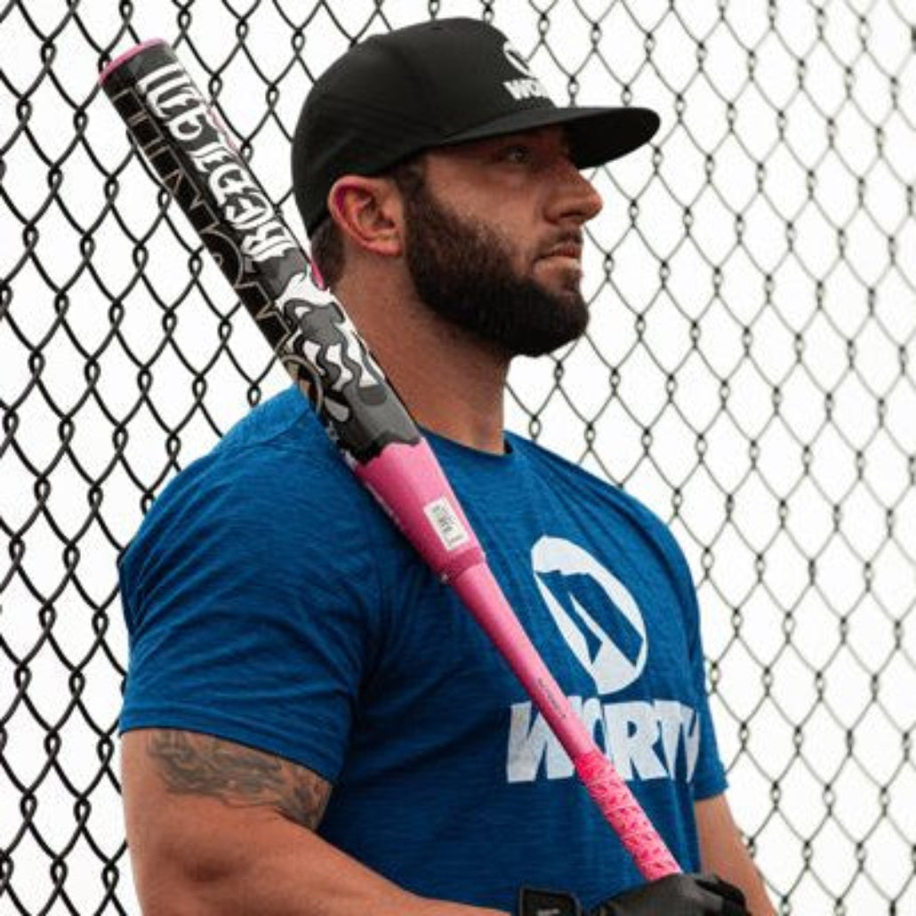 2025 Worth Bedlam Phil Matte Balanced 2-Piece 13.5 Inch USSSA Slowpitch Softball Bat: WSU5PMBB Bats Worth 