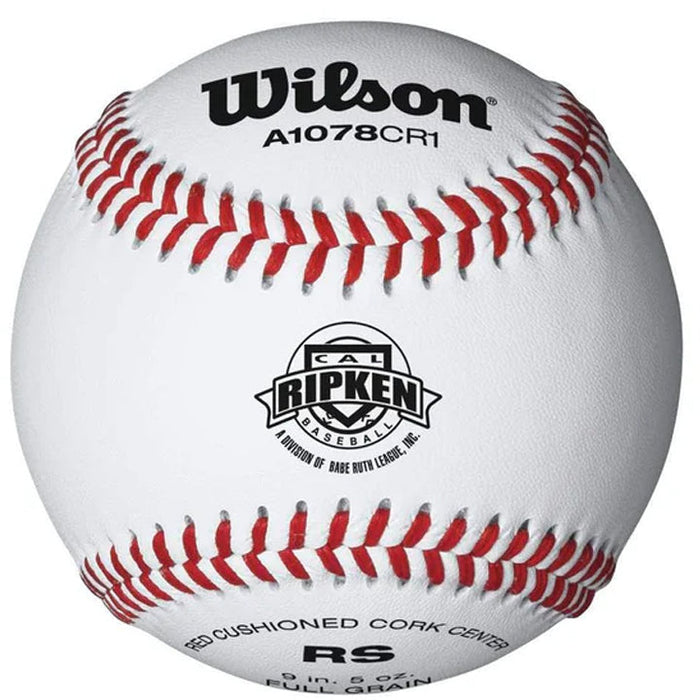 Wilson A1078BCR1 Cal Ripken League Baseball (Dozen) Balls Wilson Sporting Goods 