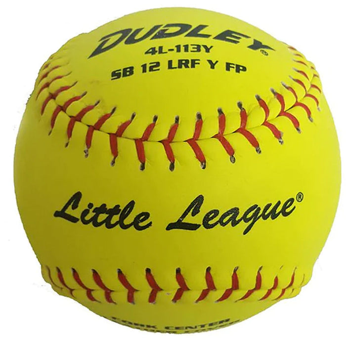 Dudley Little League .47 375 Fastpitch Softballs 12 Inch One Dozen: 4L113Y Balls Dudley 