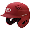 Rawlings Velo R16 Matte Batting Helmet Junior or Senior: R16MS / R16MJ Equipment Rawlings Red - Senior 