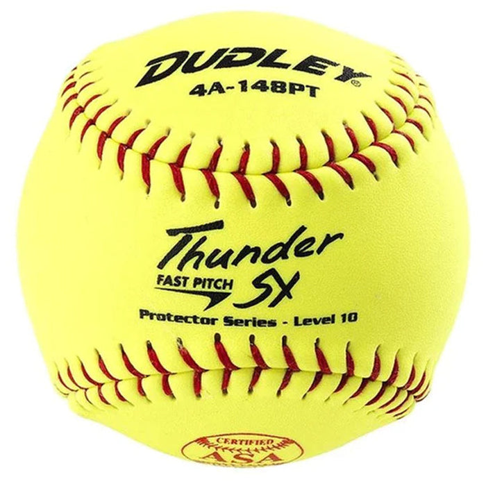 Dudley Thunder SY Protector Series 11 Inch USA (ASA) Level 10 Fastpitch Softball - One Dozen: 4A148PT Balls Dudley 