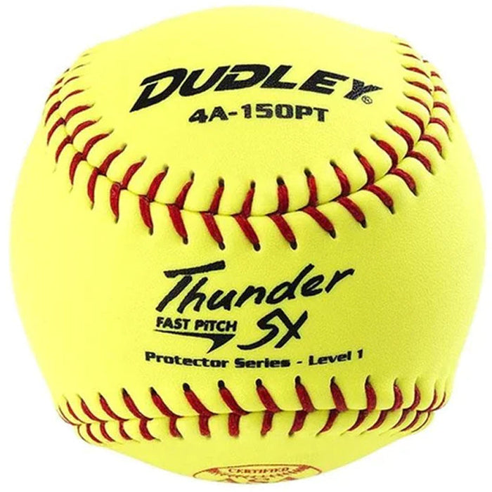 Dudley Thunder SY Protector Series 11 Inch ASA Level 1 Fastpitch Softball - One Dozen: 4A150PT Balls Dudley 