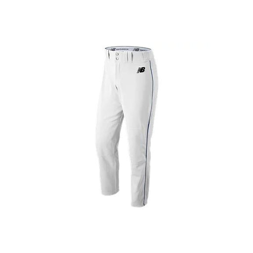 New Balance Adversary 2 Baseball Piped Pant Athletic: BMP216 Apparel New Balance Small White-Navy 