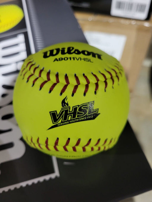 Wilson NFHS / VHSL (Virginia High School) Fastpitch Softball 12 Inch (dozen): A9011BVHSL Balls Wilson Sporting Goods 12" 1 Dozen (12 softballs) 