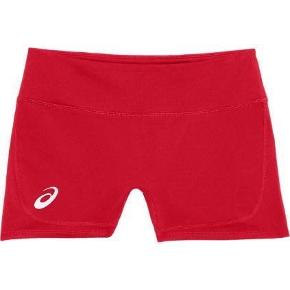 ASICS Women's Club Volleyball Short 3 Inch Inseam: 2052A046 Apparel Asics XX-Small Red 