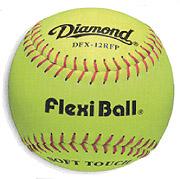 Diamond 12 Inch Flexi Softball: DFX12RFP Balls Diamond 